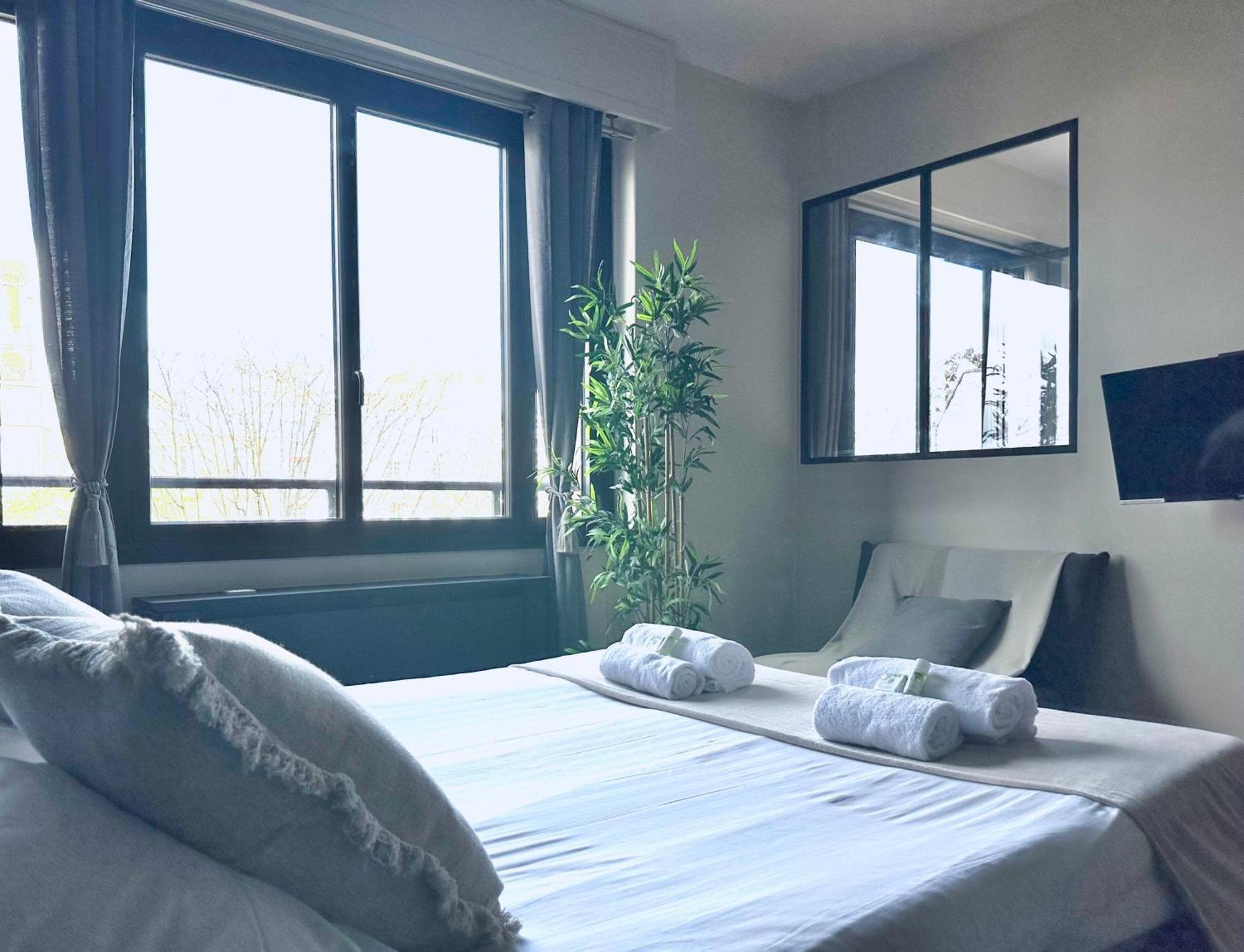 Stylish Apartment With A Balcony In פריז מראה חיצוני תמונה